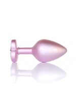 Korek analny Jewellery Pearl Pink Heart PLUG- M