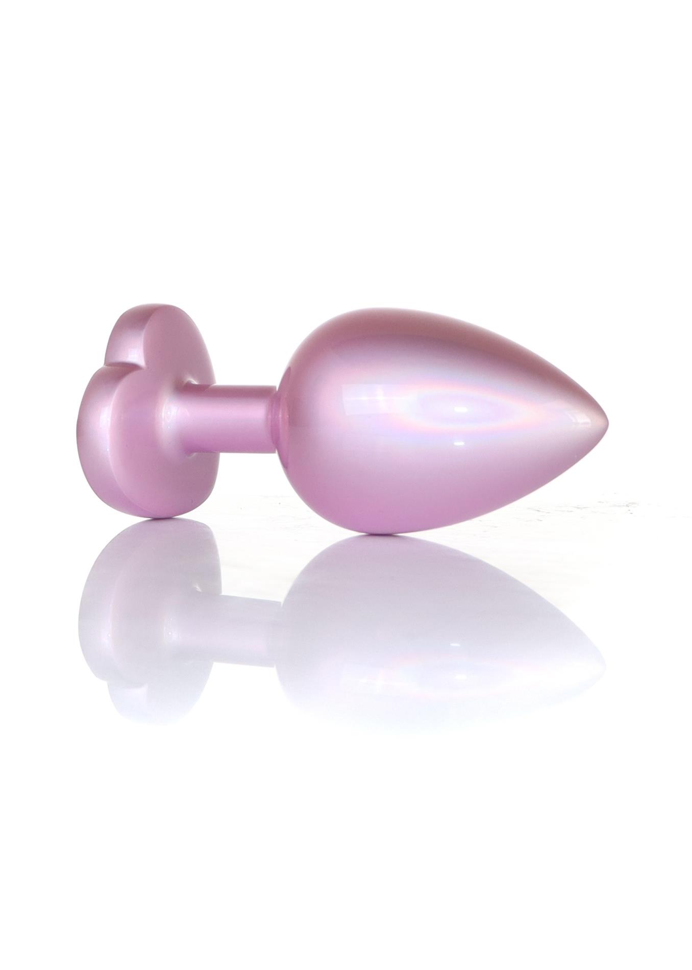 Korek analny Jewellery Pearl Pink Heart PLUG- L Korek analny Jewellery Pearl Pink Heart PLUG- L