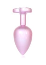 Korek analny Jewellery Pearl Pink Heart PLUG- L