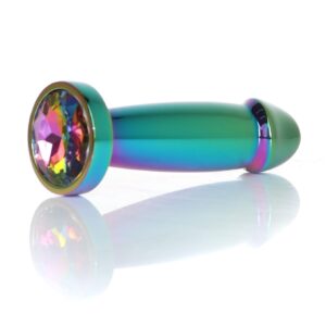 Plug-Jewellery Multicolour Penis PLUG- Clear S