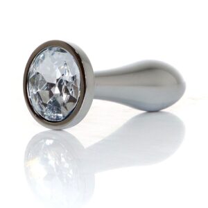 Plug-Jewellery Silver PLUG- Clear S