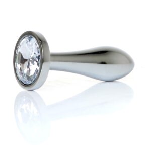 Plug-Jewellery Silver PLUG- Clear S