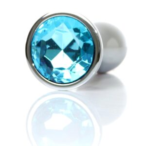 Plug-Jewellery Silver PLUG- Light Blue L