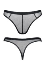 Męskie stringi z elastycznej siatki od RFP S