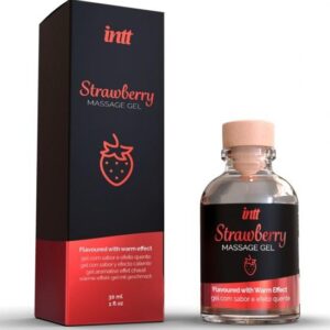 Żel do pocałunków Strawberry - INTT 30 ml