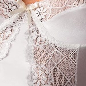 Biały gorset i stringi od Casmir L/XL
