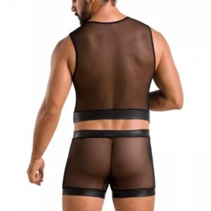 Seksualny męski komplet kamizelka i szorty od Casmir XXL/XXXL