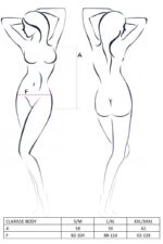 CLARISSE BODY black L/XL - Casmir