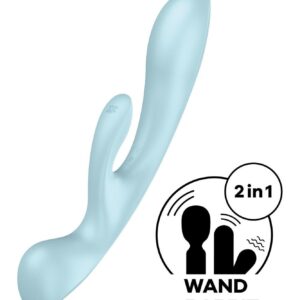 Satisfyer Triple Oh – Wszechstronny Masażer i Wibrator Króliczek