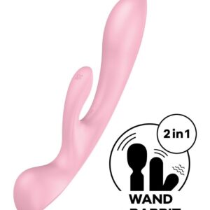Satisfyer Triple Oh – Wszechstronny Masażer i Wibrator Króliczek