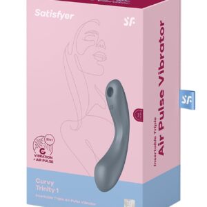 Satisfyer Curvy Trinity 1 – Wszechstronny Wibrator 3 w 1 dla Pełnej Satysfakcji