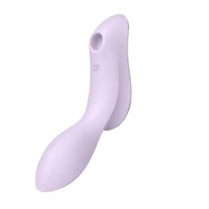 Satisfyer Curvy Trinity 2 – Wszechstronny Wibrator 3 w 1 z Funkcją Fal Ciśnienia