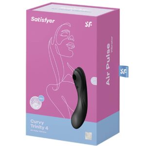 Wibrator 3 w 1 z innowacyjną stymulacją Satisfyer Curvy Trinity 4