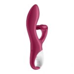 Satisfyer Embrace Me – Wibrator z Różdżką dla Podwójnej Przyjemności