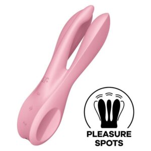 Satisfyer Threesome 1 – Wibrator 3 w 1 z Potrójną Stymulacją