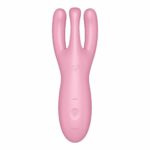 Satisfyer Threesome 4 – Wibrator Lay-On z Potrójną Stymulacją
