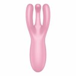 Satisfyer Threesome 4 – Wibrator Lay-On z Potrójną Stymulacją