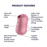 Wibrator Łechtaczkowy z Falą Powietrzną Satisfyer Cotton Candy