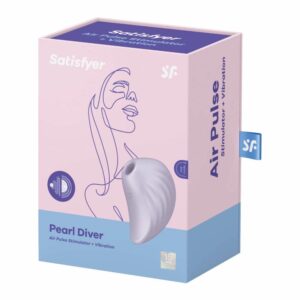 Satisfyer Pearl Diver  – Wibrator Łechtaczkowy z Fala Powietrzną i Wibracjami