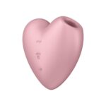 Satisfyer Cutie Heart Red – Wibrator Łechtaczkowy z Technologią Air Pulse i Wibracjami