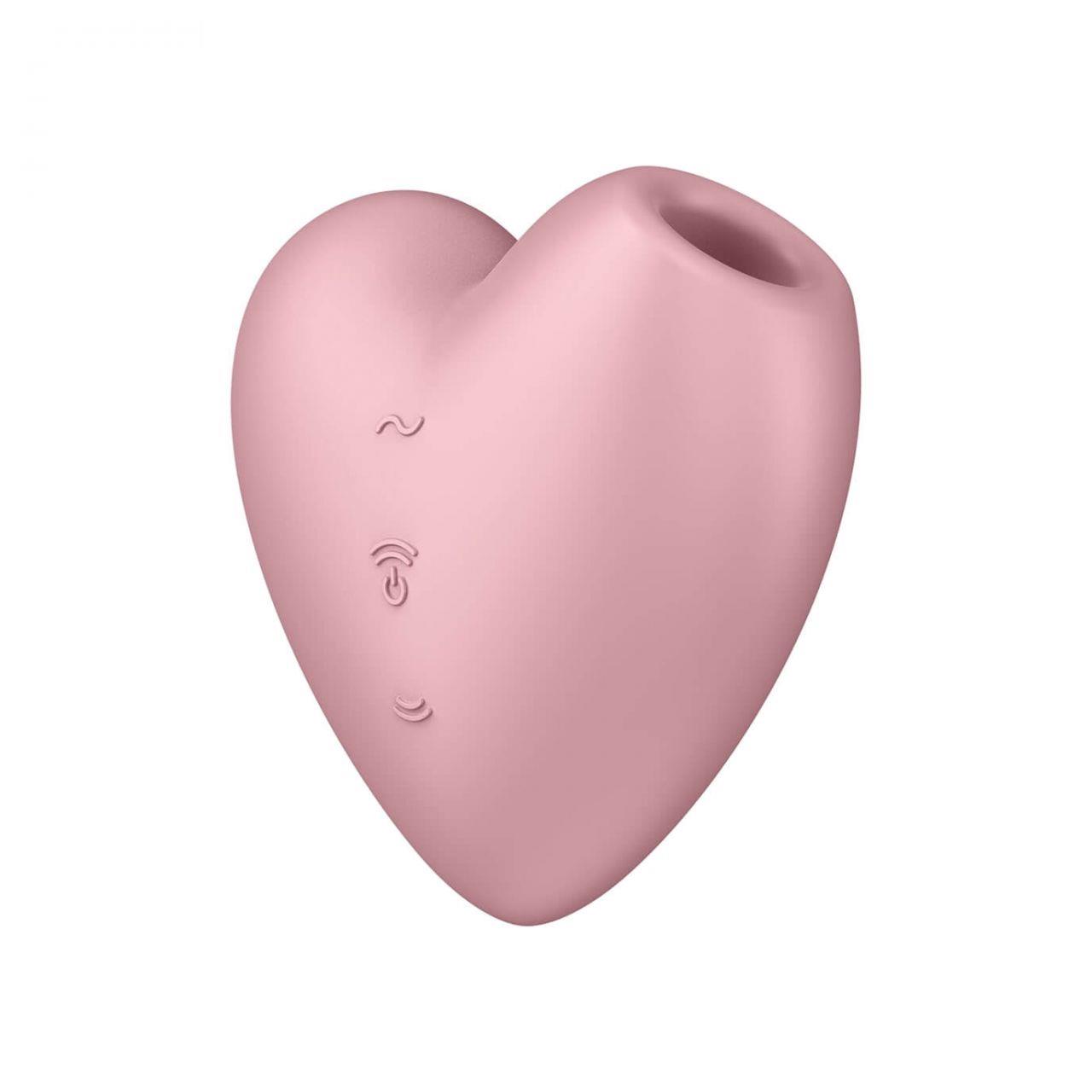 Satisfyer Cutie Heart Red – Wibrator Łechtaczkowy z Technologią Air Pulse i Wibracjami Satisfyer Cutie Heart Red – Wibrator Łechtaczkowy z Technologią Air Pulse i Wibracjami