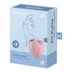 Satisfyer Cutie Heart Red – Wibrator Łechtaczkowy z Technologią Air Pulse i Wibracjami