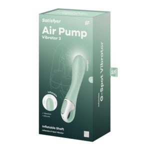 Satisfyer Air Pump Vibrator 3 – wibrator, który dopasowuje się do Ciebie!