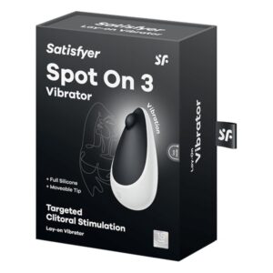 Satisfyer Spot On 3 – Wibrator Nakładany do Intensywnej Stymulacji Łechtaczki