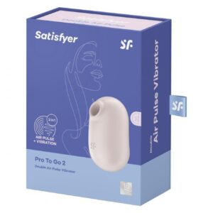 Satisfyer Pro To Go 2 – Eksplozja Przyjemności w Kompaktowym Rozmiarze