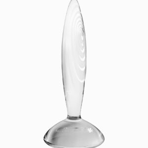 Szklany plug analny Sparkling Crystal