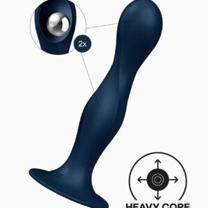 Dildo analne Double Ball-R (dark blue)