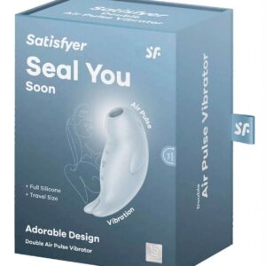 Stymulator Fal Ciśnienia i Wibrator – Satisfyer Seal You Soon