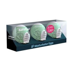 Masturbator-Eggs (set of 3 Riffle)