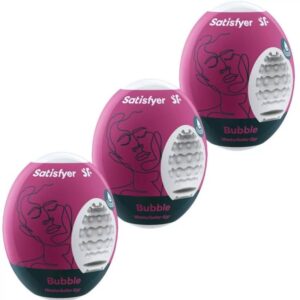 Masturbator-Eggs (set of 3 Bubble)