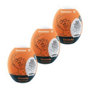 Masturbator-Eggs (set of 3 Crunchy)