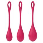 Zestaw 3 KULEK Kegla SATISFYER Yoni Power 1