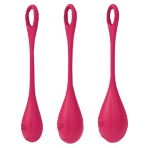 Zestaw 3 KULEK Kegla SATISFYER Yoni Power 1
