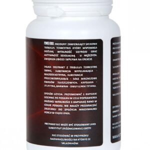 Supl.diety-Power Bull 65kaps suplement na testosteron i erekcję