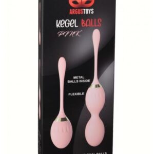 ARGUS TOYS KEGEL BALLS PINK – Kulki Kegla z Metalowymi Wkładkami