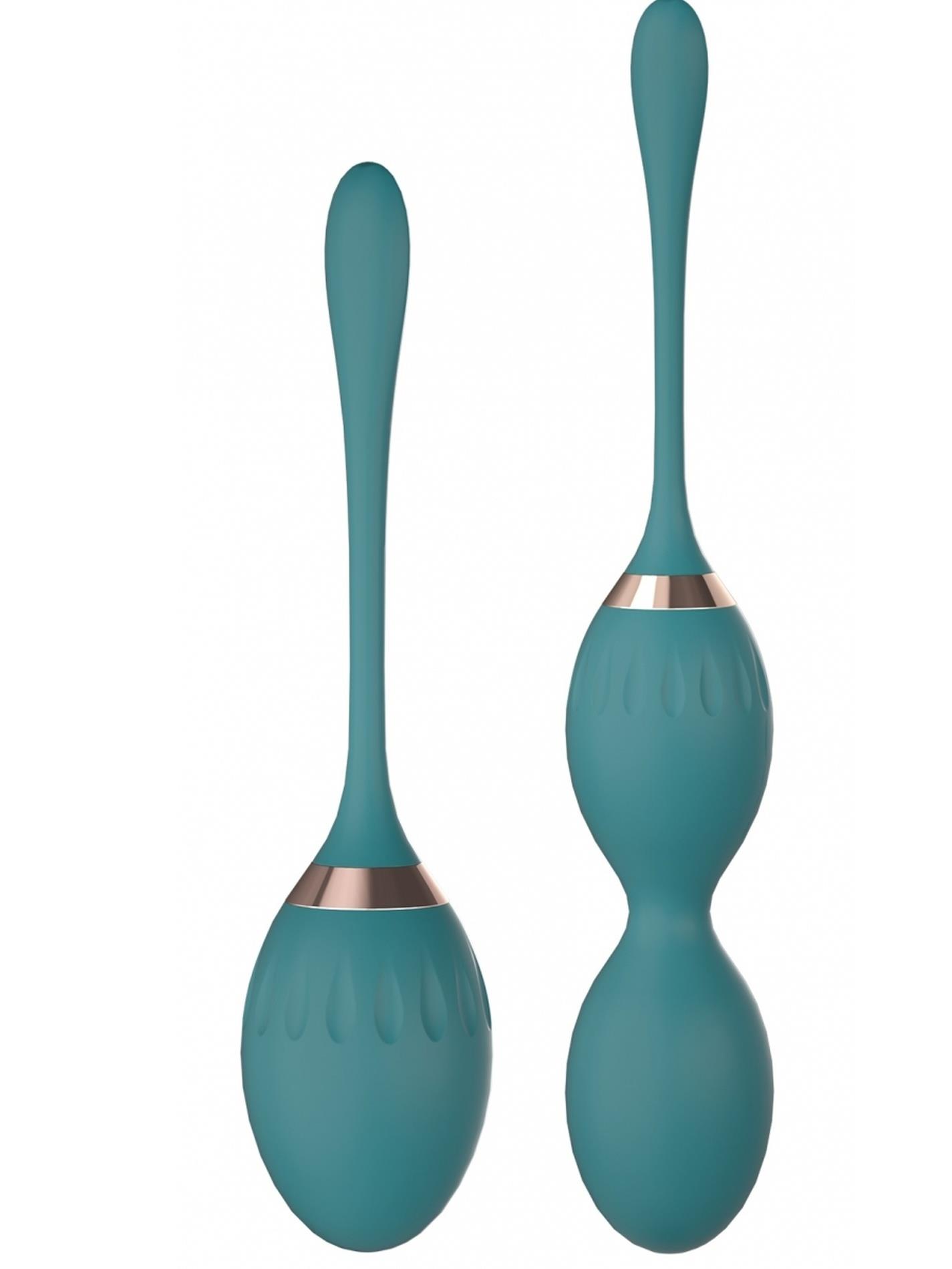 ARGUS TOYS KEGEL BALLS GREEN – Kulki Kegla z Metalowymi Wkładkami ARGUS TOYS KEGEL BALLS GREEN – Kulki Kegla z Metalowymi Wkładkami