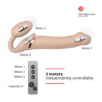 Wibrujący Ekskluzywny Strap-on bez uprzęży STRAP-ON-ME