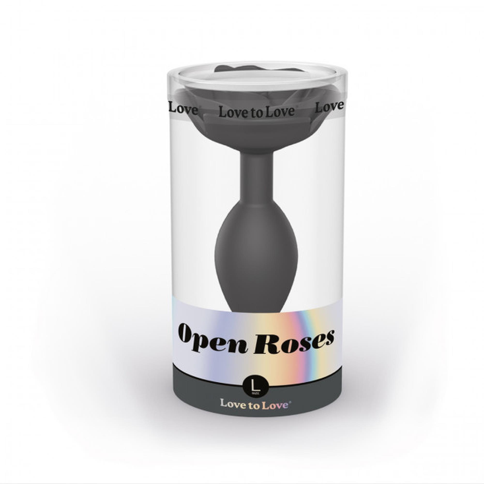 Miękki jak płatek, elegancki jak róża OPEN ROSES L - BLACK ONYX Miękki jak płatek, elegancki jak róża OPEN ROSES L - BLACK ONYX