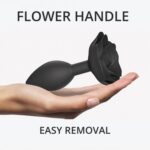 Miękki jak płatek, elegancki jak róża OPEN ROSES L - BLACK ONYX