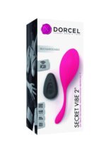 Dorcel Secret Vibe 2 - Wibrujące Jajeczko z Pilotem Zdalnego Sterowania