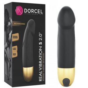 REAL VIBRATION S BLACK & GOLD 2.0 – Elegancki i Wielofunkcyjny Wibrator od Dorcel