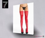 Czerwone pończochy od 7Heaven S/M
