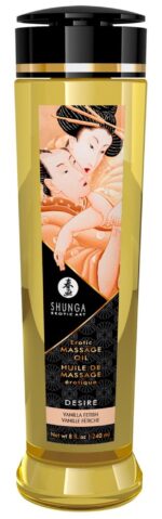 Luksusowy Erotic Massage Oil Desire od Shunga VANILLA FETISH
