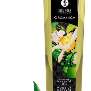 Luksusowy organiczny olejek do masażu marki Shunga EXOTIC GREEN TEA