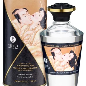 Luksusowy Afrodyzjak Warming Oil Vanilla Fetish marki Shunga
