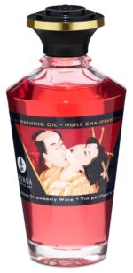 Luksusowy Afrodyzjak Warming Oil Strawberry Wine od Shunga